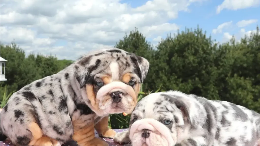 Merle English Bulldog